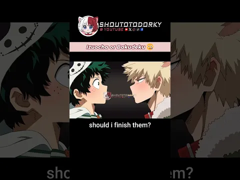 izuocha or bakudeku pocky teaser