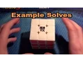 3x3 Example solves White Cross