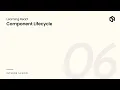 React Developer Mastery Series React component lifecycle
