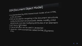 Javascript and Document Object Model - Part II