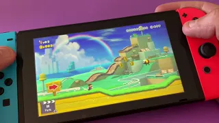 Super Mario Maker 2 - Nintendo Switch Handheld Gameplay