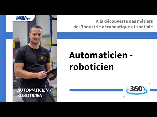 Automaticien roboticien dans l'industrie aéronautique et spatiale