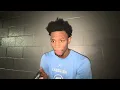 UNC Basketball Jalen Washington Post-Wake Forest ACCT Interview