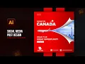 Social Media Post Design in Adobe Illustrator Consultancy Post Design Illustrator Tutorials