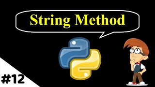 Hindi What is string method in python 3 Machine Learning Tutorials in hindi