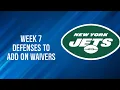 To Add Waiver Wire Week 7 Fantasy Football