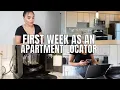 FIRST WEEK IN THE LIFE AS AN APARTMENT LOCATOR l First week as a real estate agent l Ft Perri Foia