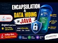 Encapsulation vs Data Hiding in Java Marathi Tutorial Java with Vitthal