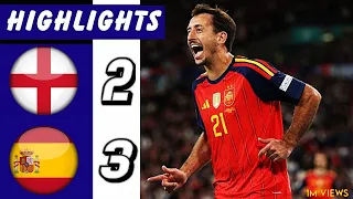 π¬π§ England vs Spain 2-3 πͺπΈ | ALL GOALS & EXTENDED HIGHLIGHTS | EPIC MATCH! π₯β½