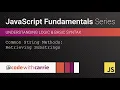 Common String Methods Retrieving Substrings JavaScript Fundamentals Series