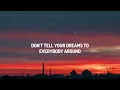 Don't Tell Your Dreams (Lyrics) - LOVIXX, STOSLIV