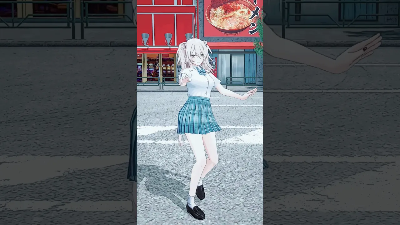 ピポパポ / FRUITS ZIPPER?踊ってみた #shorts #dance #fruitszipper #hololive【獅白ぼたん/ホロライブ】