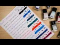 Download Lagu How Many Blue Inks Does a Person Need? 🔹 Swatching Pilot Iroshizuku Boxed Ink Sets