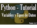 Variables and Data Types in Python PYTHON TUTORIAL - PART 1 2