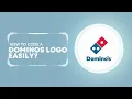 How to code dominos logo easily