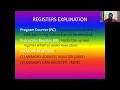 PROGRAM COUNTER PC INSTRUCTION REGISTER IR MEMORY REGISTERS MAR MDR