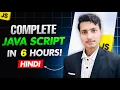 JavaScript Full Course in Hindi 6 Hours One Shot for Beginners to Advanced Pluto Academy