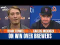 Download Lagu Carlos Mendoza on lineup switch, Blade Tidwell on first big league win