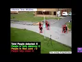 Social Distancing Monitor Demo 2 using Deep Learning Computer Vision