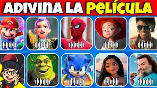 Adivina 19 PELÍCULAS Por La ESCENA😀🎶Guerreras K Pop😍Spider-Man🕷️Michael💿Adivina La Película❤️