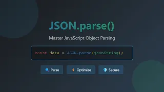 JavaScript JSON parse Deep Dive Parsing Reviver Error Handling Security