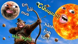Tổng hợp "đờ ra ma" Vũ Trụ | Âm mưu lật đổ sao Diêm Vương, Hậu Nghệ bắn nổ mặt trời?
