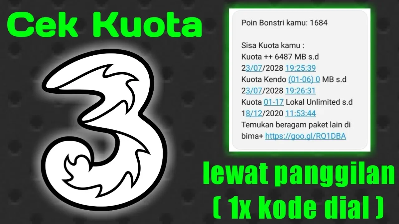MURAH GILA! 20GB cuma 5 ribuan, Kuota Tri Indonesia #PaDatKota 51