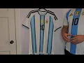 2026 World Cup Lionel Messi Argentina Home Jersey Adidas Authentic Player Version Kit