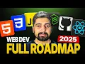 Web Development Roadmap 2025 with GenAI