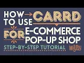 Carrd Tutorial How to Build a Website with Carrd Templates Step by Step Print-on-Demand Ecommerce