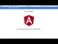 Angular - Component Styling Menu bar