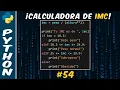 Como Hacer Una Calculadora de Indice de Masa Corporal IMC en PYTHON