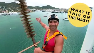 Sailboat Mast Inspection – Lubricating Screws & What’s This Brush Thing?