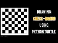 How To Draw Chess Board In Python Python Chess Board Code Python Graphics Tutorial