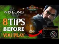 Wo Long Fallen Dynasty Beginners Guide - 8 Tips Before You Play