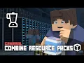 How to Combine Resource Packs in Minecraft EASY Method