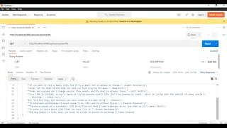 Quotes API using Node JS
