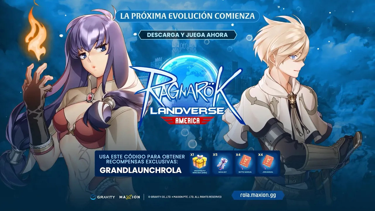Gravity Game Hub — Ragnarok Landverse — The Next Evolution Begins (YouTube video ad)