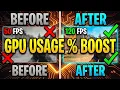 How I Doubled My GPU Performance Bottleneck Fix Gameplay Test