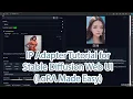 IP Adapter Tutorial for Stable Diffusion Web UI LoRA Made Easy