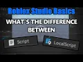 WHAT S THE DIFFERENCE BETWEEN LOCAL SCRIPT AND SCRIPT ROBLOX STUDIO