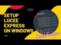 Start with ColdFushion - Lucee Express on Windows 001