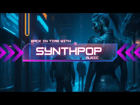 back in time with synthpop music retrowave