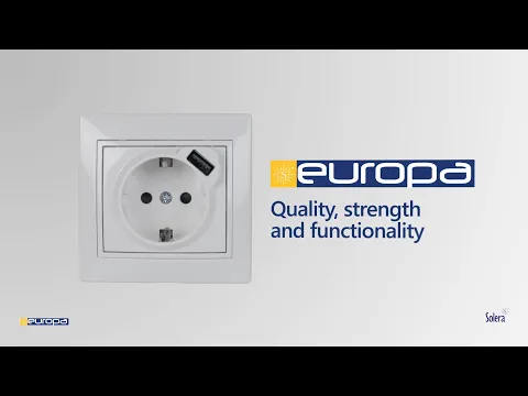 Flush switches of Eruopa range (Solera)