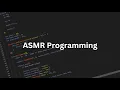 ASMR Minimalist Flappy Bird ASMR Programming NO TALKING