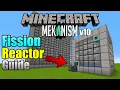 How to Build Fission Reactor in Mekanism v10 Modded Minecraft Guide