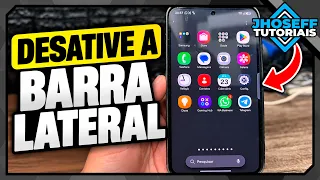Como Desativar os Painéis Edge (Barra Lateral) no Celular Samsung