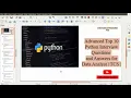 Advanced Python Interview questions and answers TCS - Part 2