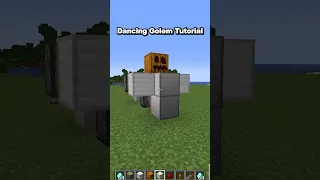 Dancing Golem Tutorial Minecraft