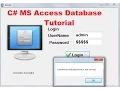 C MS Access Database Tutorial 5 How To Open A Second Form using First Form